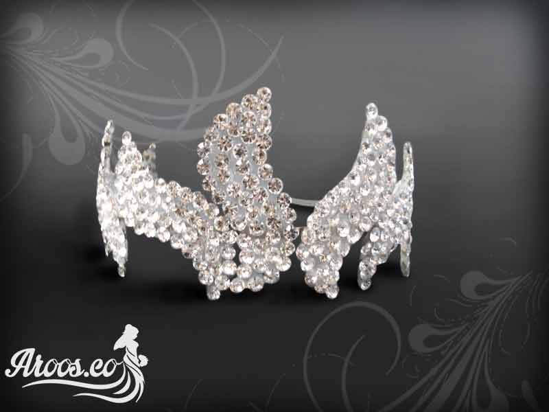 شینیون عروس با تاج