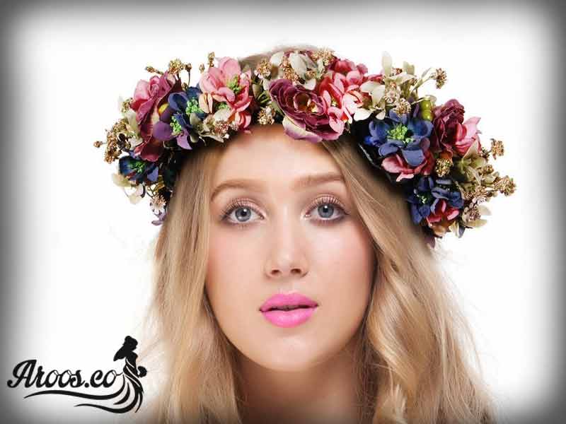 آموزش تاج های دست ساز تل، گل موی عروس