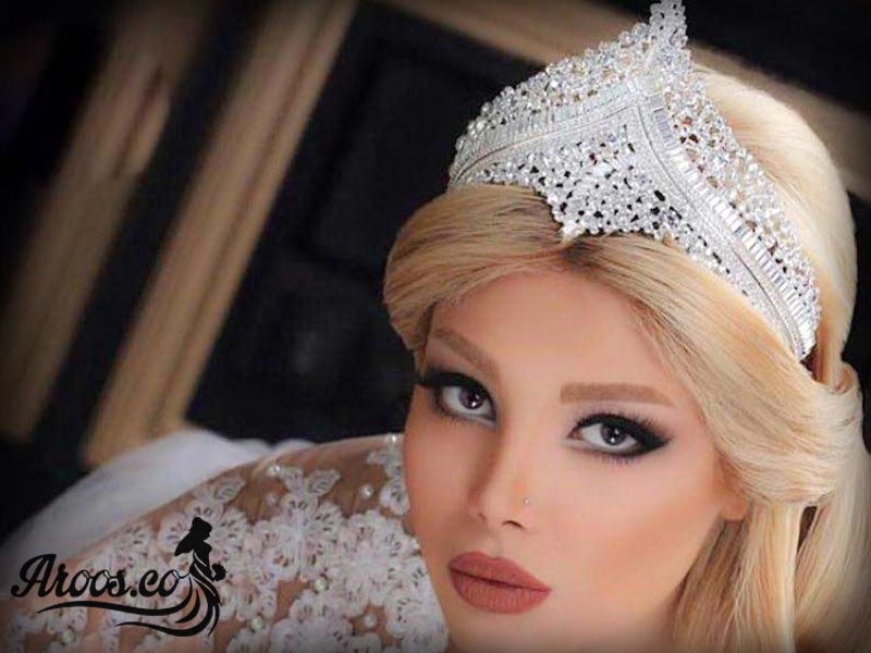  عکس مدل تاج عروس زیبا جدید