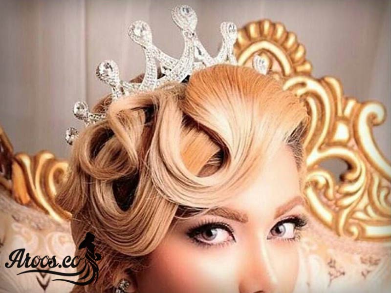 تل های فانتزی و مجلسی زیبا و شیک ترین تاج ها و گل سر
