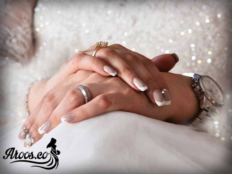 مدل فرنچ ناخن عروس