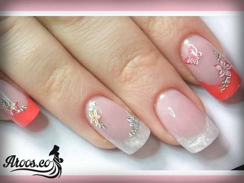 دیزاین ناخن عروس + مدل فرنچ ناخن جدید 2018