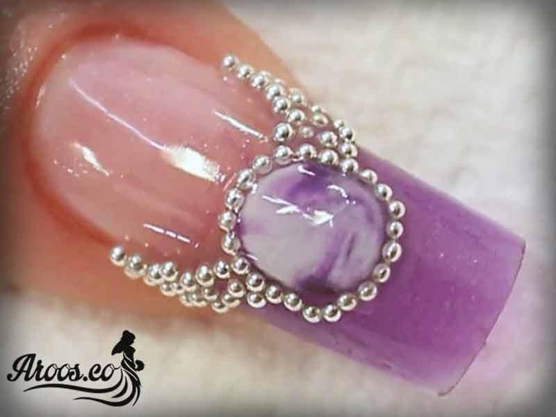 گالری مدل لاک ناخن ساده و عروس