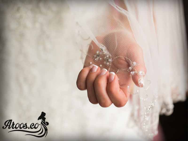 مدل فرنچ ناخن برای عروس