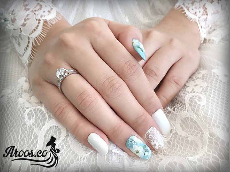 طراحی ناخن عروس 2016