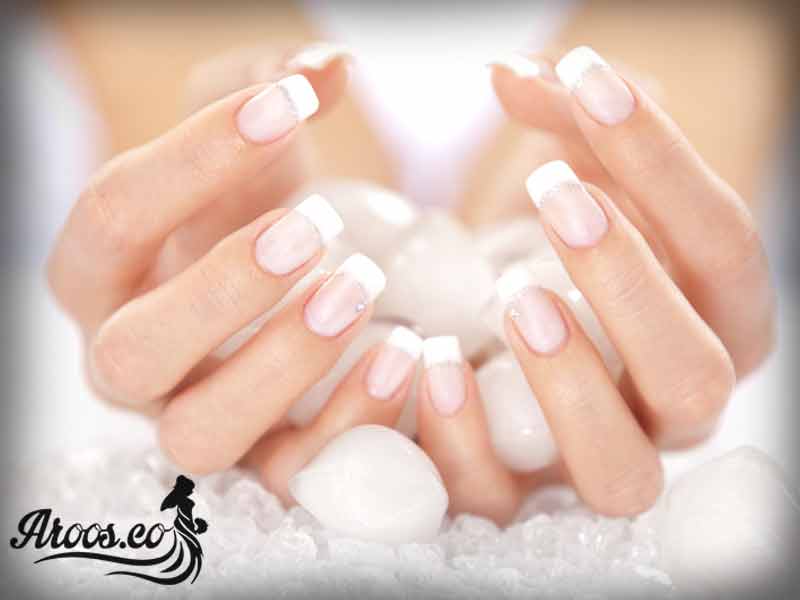 طراحی ناخن با لاک ساده