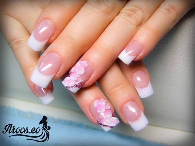 مدل فرنچ ناخن برای عروس