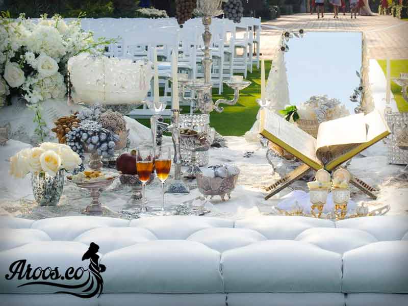 تزیین سفره عقد تزیین سفره عقد