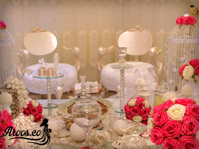 مدل تزیین سفره عقد مدل تزیین سفره عقد
