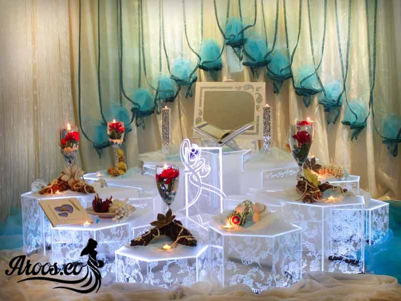 مدل های تزیین سفره عقد جدید و شیک مدل های تزیین سفره عقد جدید و شیک