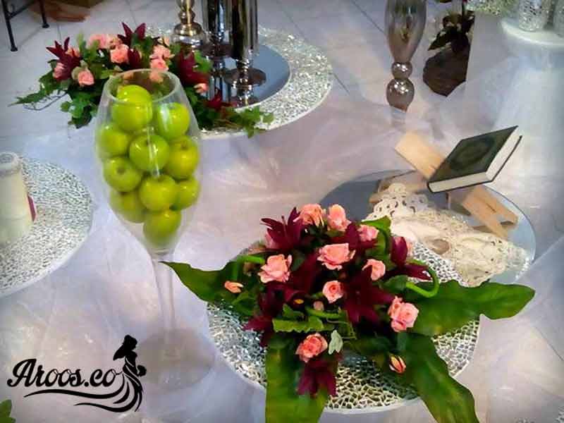 سفره عقد مدرن و لوکس بسیار زیبا سفره عقد مدرن و لوکس بسیار زیبا