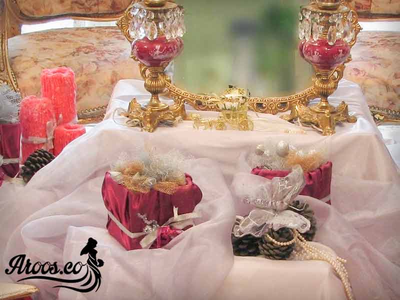 تزیین سفره عقد ساده در خانه تزیین سفره عقد ساده در خانه
