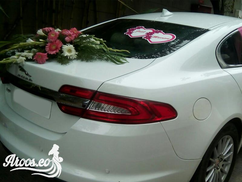 تزئین ماشین عروسی لاکچری و شیک