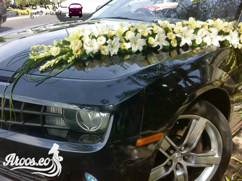 ماشین عروس سیاه رنگ