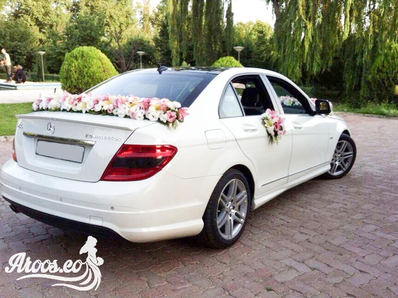 عکس ماشین عروس بنز شیک