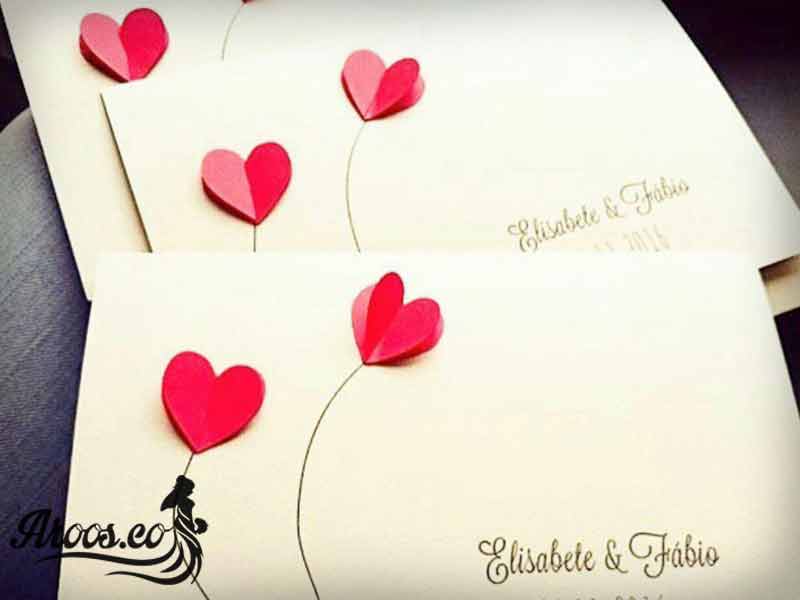 کارت عروسی بسیار ساده کارت عروسی بسیار ساده