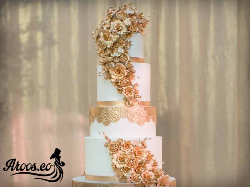 کیک عروسی مجلل