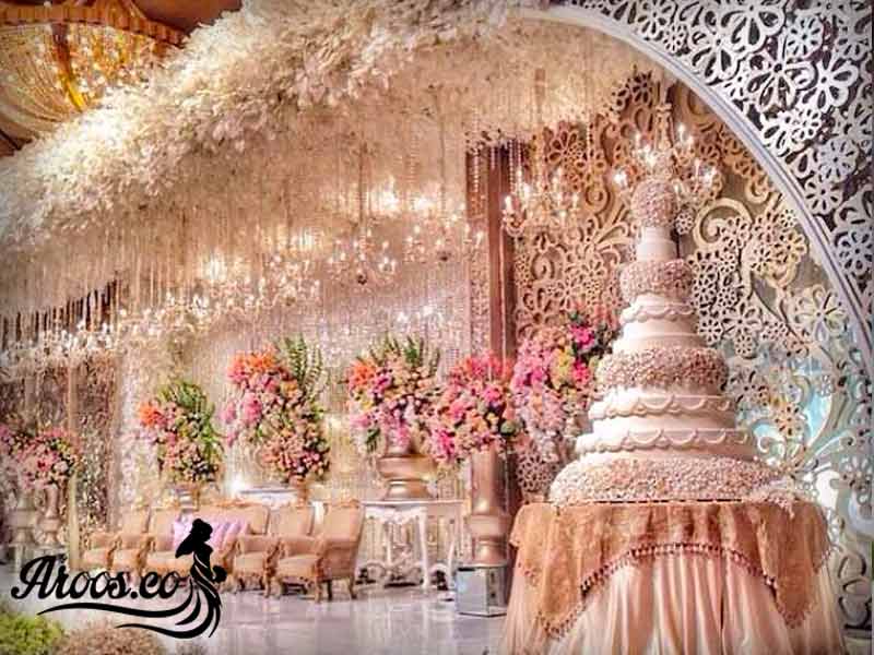  کیک عروسی لاکچری