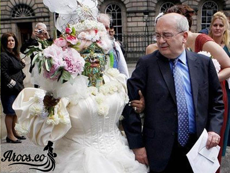 صحنه های عجیب در یک عروسی